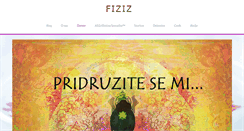 Desktop Screenshot of fiziz.si