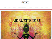 Tablet Screenshot of fiziz.si